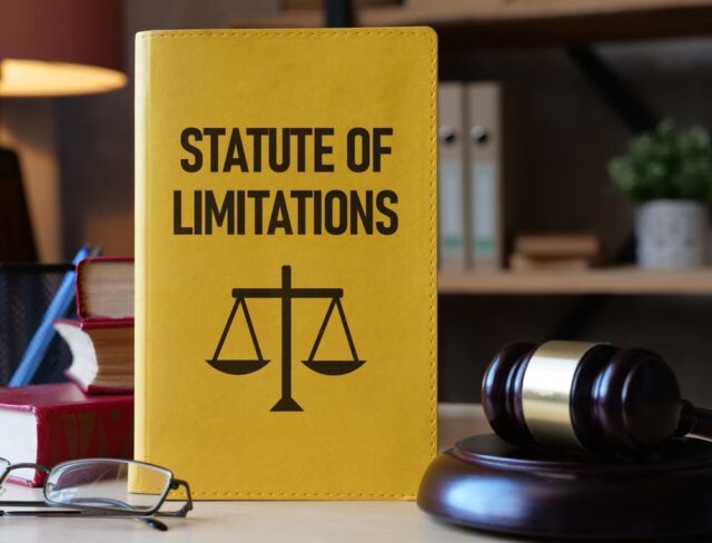 The statute of limitations (SOL) is represented through text.